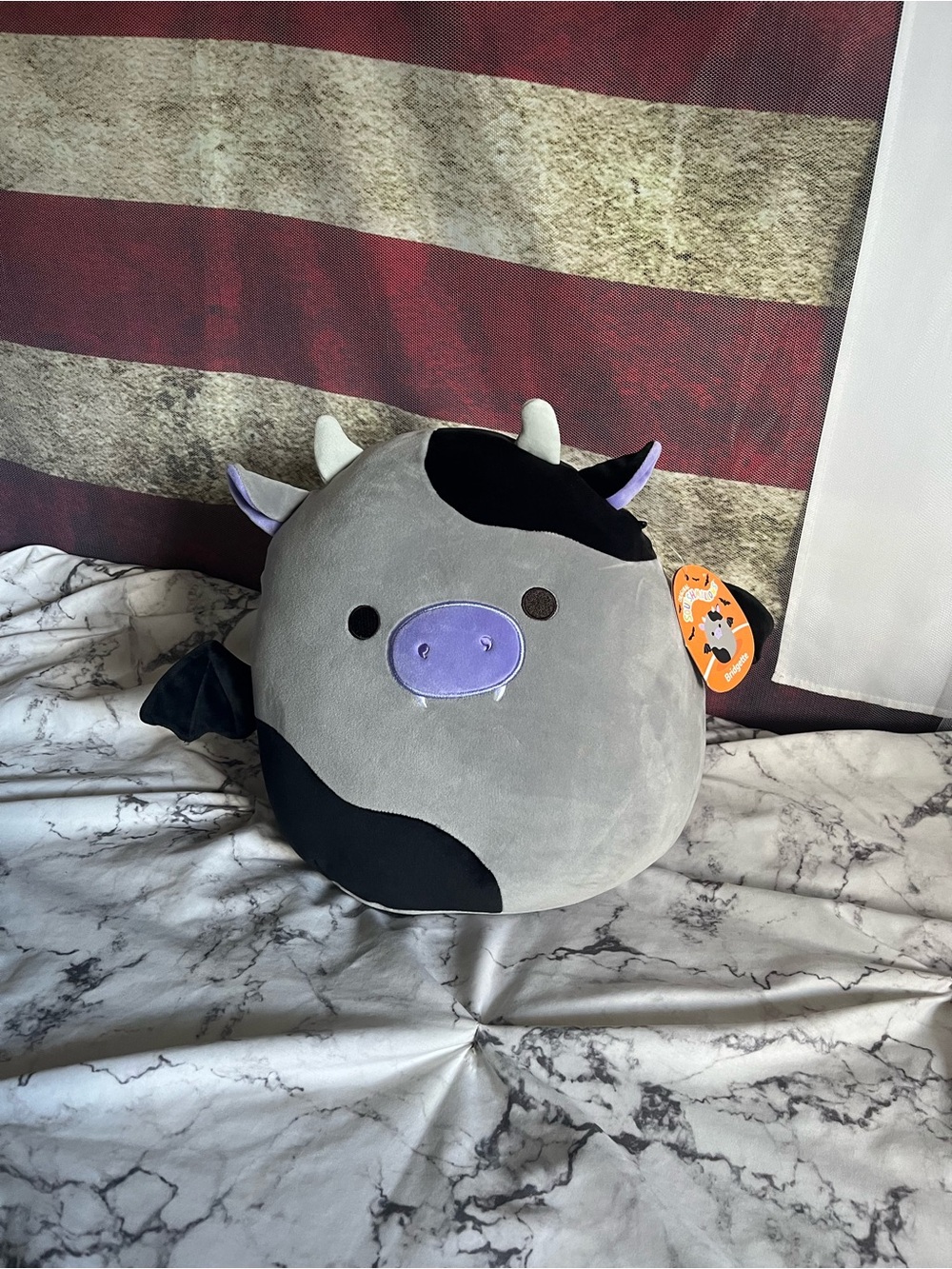 Bridgette the Cow Bat — Halloween Squishmallow